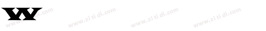 Wide latin字体转换